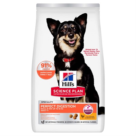 Hills Canine Adult Perf. Dig. S&M Chicken & Br-Rice 1.5kg