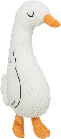 Gås, 28 cm, vit