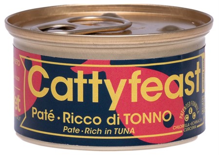 Fidovet CattyFeast Adult, paté, tuna, 85 g