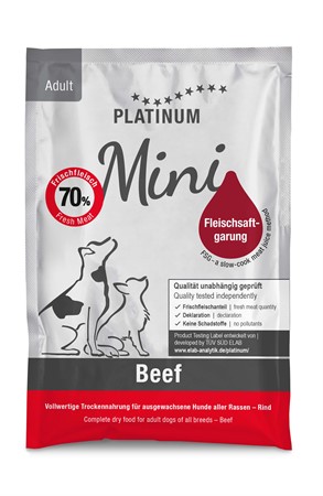 Prov, Platinum Adult Beef Mini, 50 g