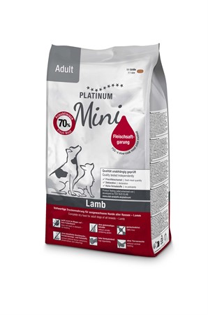 Platinum Mini Adult Lamb+Rice 900 g