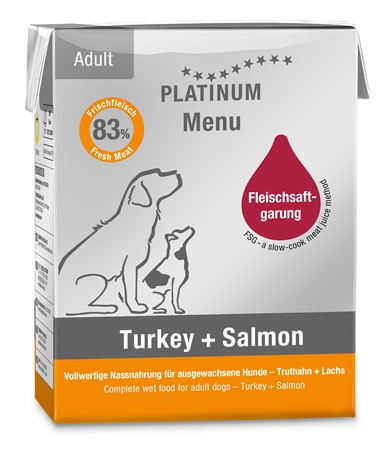 Platinum MENU Turkey+Salmon 375 g