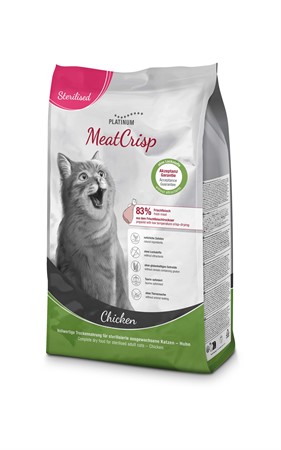 Platinum Cat MeatCrisp Sterilised Chicken 1,5 kg