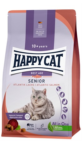 HappyCat Senior, lax, 4 kg