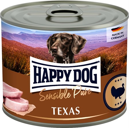 HappyDog konserv, Texas, 100% kalkon 200 g