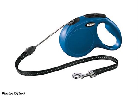 flexi New CLASSIC, M: 5 m rep, blå