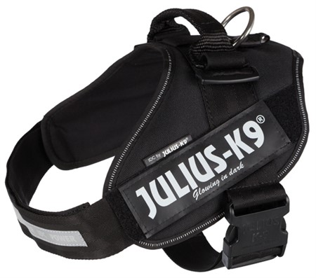 Julius-K9® IDC sele, 2/L-XL: 71-96 cm/50 mm, svart