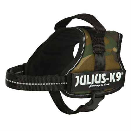 Julius-K9® Powersele, Mini-Mini/XS: 40-53 cm, camouflage
