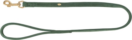 (BV)Pure koppel, läder, XS-S: 1,20 m/10 mm, sage