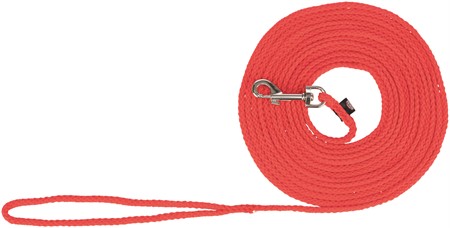 Spårlina, nylon, 5 m/ø 5 mm, röd