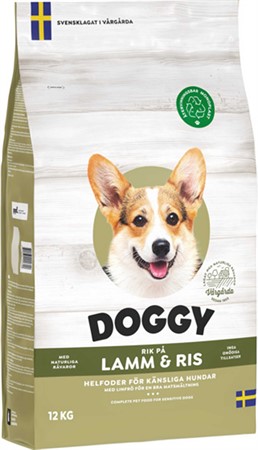 Doggy lamm & ris 12 kg