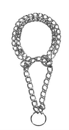 (BV)Kättinghalvstryp, dubbelrad., 35 cm/2.0 mm