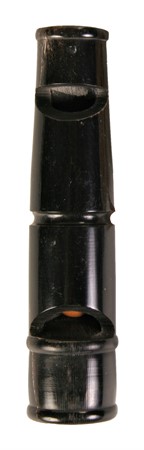 Visselpipa i horn 2-tons 9 cm