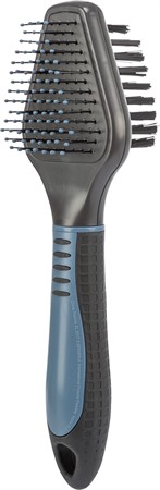 Borste dubbelsidig plast, 6 × 19 cm