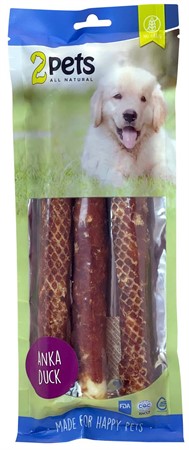 2pets Tuggrulle m ankfilé 28cm 3-pack, 250g