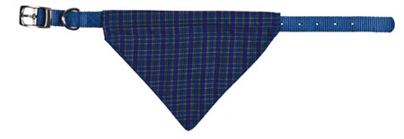 Nylon halsband med scarf, S-M: 30-38 cm/20 mm, fuchsia