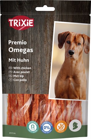 PREMIO Omega Stripes Chicken, 100 g