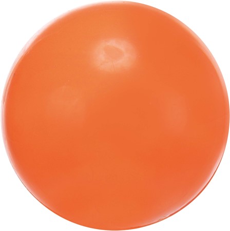 Gummiboll massiv 6 cm, orange