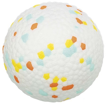 Light & Strong, studsboll, EPS, Ø 6,5 cm, vit/flerfärgad
