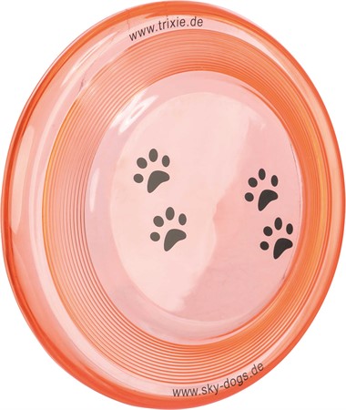 Frisbee, plast, bittålig, ø19 cm