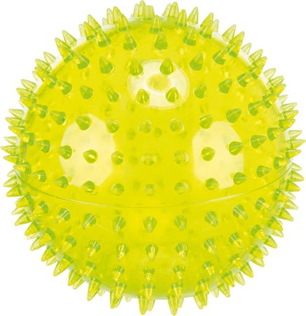Igelkottsboll TPRgummi 12cm flytande, lime