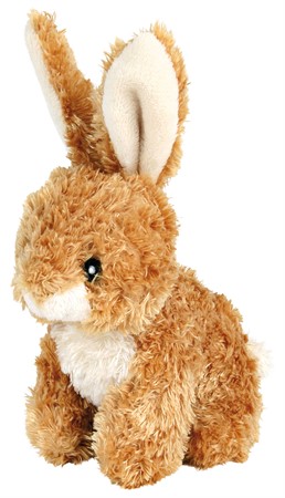 Kanin, plysch, 15 cm, beige