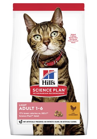 Hills Feline Adult Light Chicken 1.5kg
