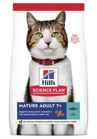 Hills Feline Mature Tuna 1.5kg