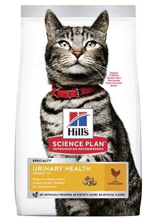 Hills Feline Adult Urinary Health Chicken 1.5kg