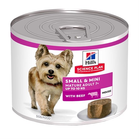 Hills Canine Mature Adult 12x200g Mousse S&M Beef