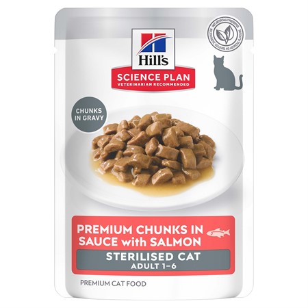 Hills Feline Adt SteC Sal 12x85g