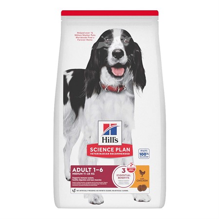 Hills Canine Adult Medium Chicken 6kg