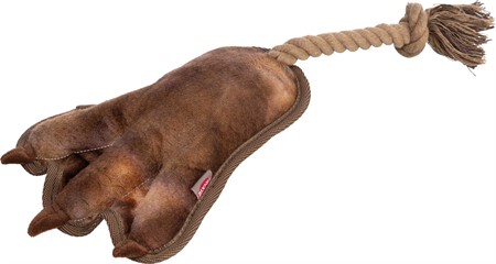 Djurtass på rep, plysch, 35 cm