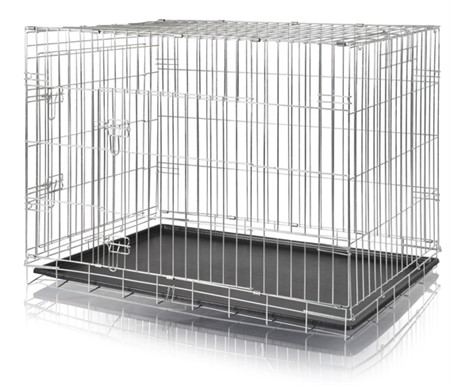 Stålbur 2-D, L: 109×h79×71 cm. Galv. metal