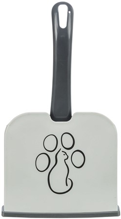 Kattspade med hållare för kristallsand, L