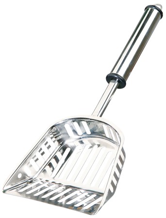 Kattspade, rostfri, M 33x14 cm