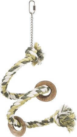 Spiralrep m plastringar, 50 cm/ø 21 mm