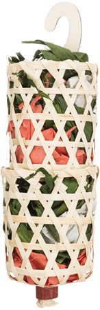 Fågelleksak med redesmaterial, 35 cm