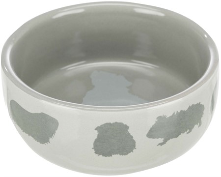 Matskål keramik motiv marsvin 11 cm 250 ml