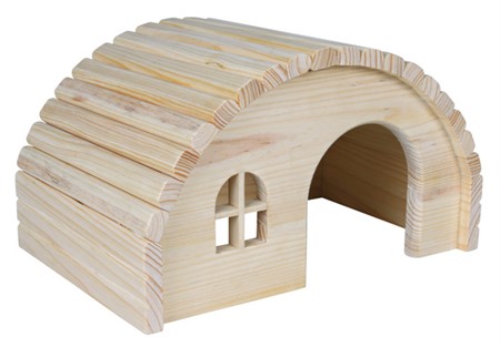 Trähus, 29 x 17 x 20 cm