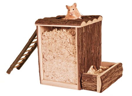 NL lek- och sovtorn, hamster, 25 × 24 × 20 cm