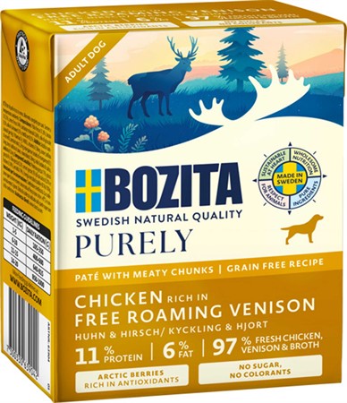 Bozita Purely Tetra paté Chicken/Venison 370 g