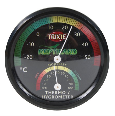Thermo-/hygrometer, analog, ø 7.5 cm