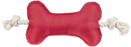 JP, Ben med rep, plysch, 30 cm, röd