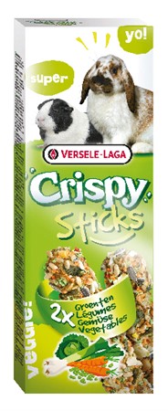 VL Crispy Sticks Kanin/Marsvin, Grönsaker 2-p