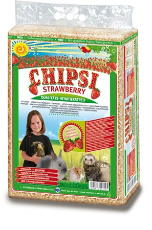 Burspån Chipsi Strawberry 60 L
