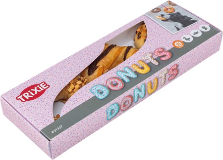 Donuts, blandade, ø 9 cm, 3 × 55 g