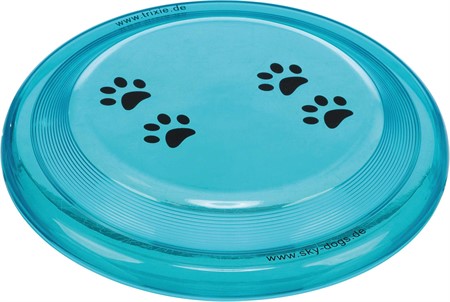 Frisbee, plast, bittålig, ø23 cm