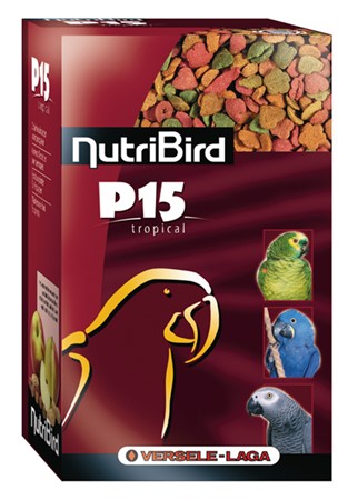 VL NutriBird P15 Papegojpellets Tropical 1 kg
