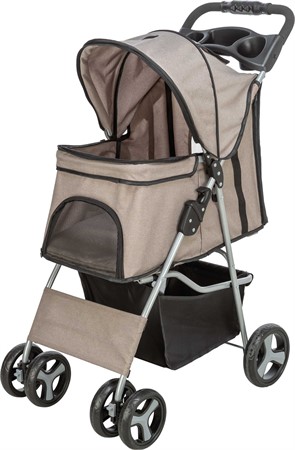 Djurvagn Buggy, 47 × 100 × 80 cm, 4,9 kg, taupe